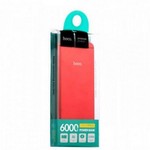 Портативное зарядное устройство Hoco I6 UPB03 6000mAh Red