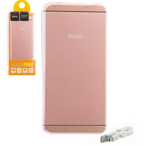 Портативное зарядное устройство Hoco I6 UPB03 6000mAh Pink Gold